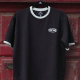 Skip Class Cropped Unisex Ringer Tee
